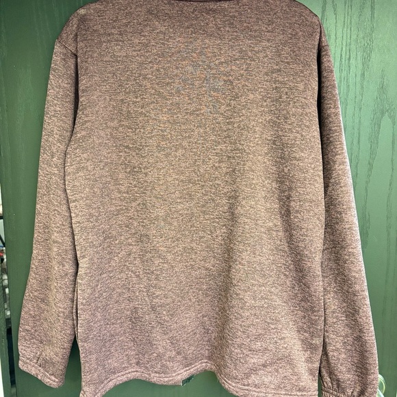 Colorado Glenwood Hot Springs Resort Maroon Zip-Up sweatshirt - Picture 4 of 4